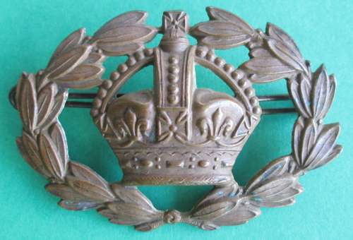 A  FIRST CLASS WARRANT OFFICER'S BADGE