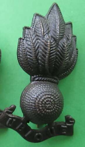 OFFICERS ROYAL ENGINEERS CAP BADGE
