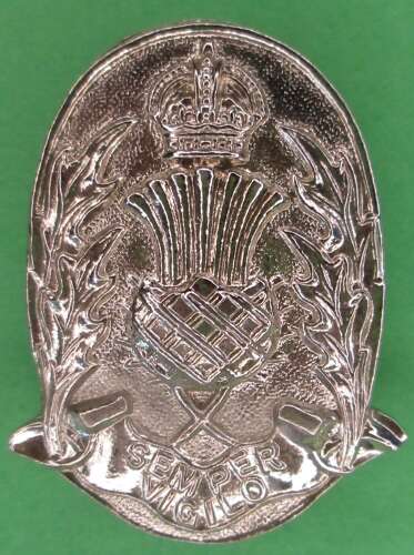 Pre 1952 Scottish police cap badge