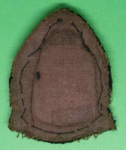 A Scottish police cloth and bullion wire badge