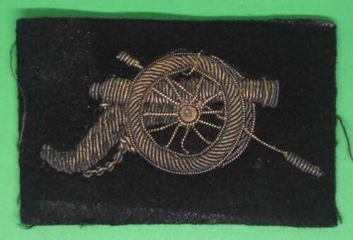 Master Gunner Royal Artillery Bullion wire badge