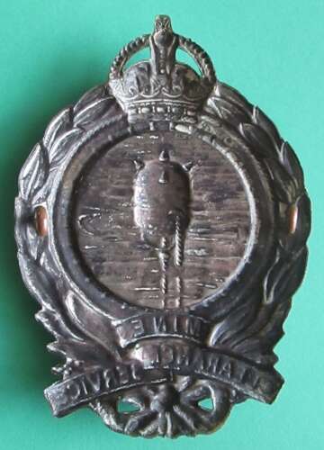 A WWI period Mine Clearance badge